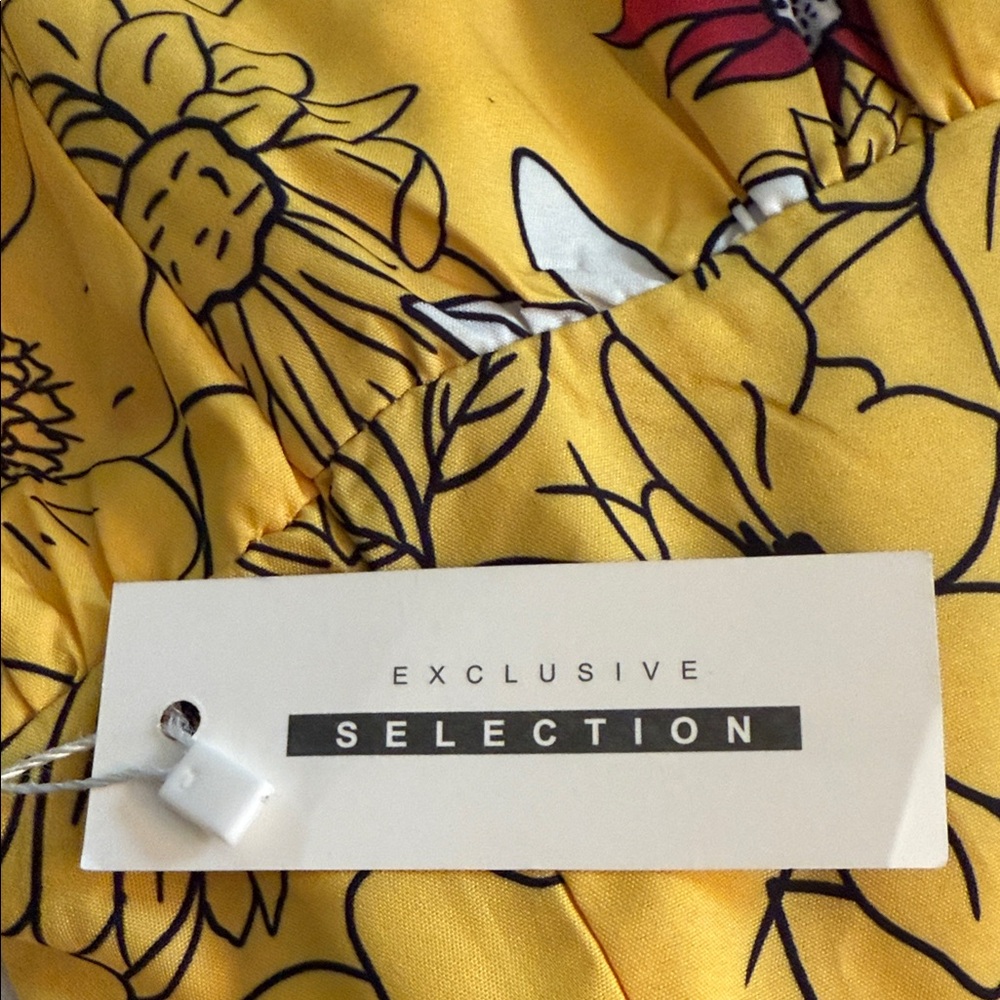 CBR Yellow Floral Skirt Set - Picture 7 of 7